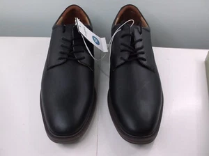Scarpa elegante Oxford Goodfellow uomo Leo ballerine eleganti casual nera taglia 12 nuova con scatola - Foto 1 di 6