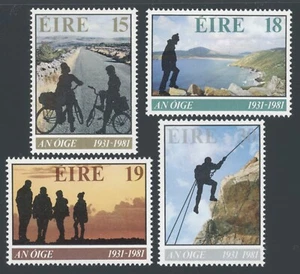 Ireland - 1981 50th Anniv of An Oige - SC# 498-501, SG# 493-496 (4) Mint NH OG - Picture 1 of 2