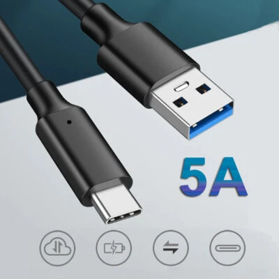 BOSION 5A USB Ladekabel Fast Super Charge Cable Für Huawei Xiaomi Samsung 1M