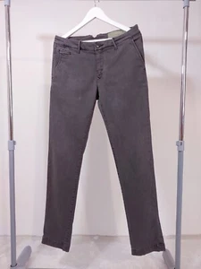 Pantalones de mezclilla Jacob Cohen Academy para hombre talla 34 gris claro tela japonesa - Imagen 1 de 16