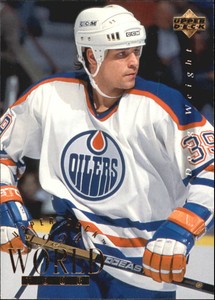 1994-95 Upper Deck Oilers Hockey Card #549 Doug Weight WT