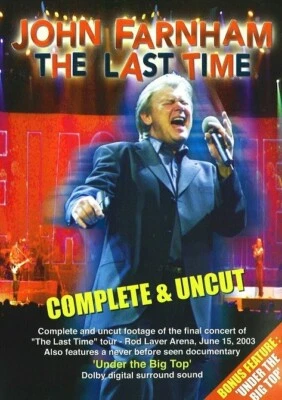 JOHN FARNHAM - THE LAST TIME - COMPLETE & UNCUT - Music Concert DVD - Image 1 of 2
