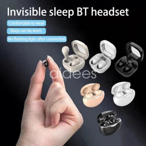 Bluetooth Kopfhörer BT 5.3 kabellos In-Ear Ohrhörer Sleep Invisible Earbuds NEW - Bild 1 von 55