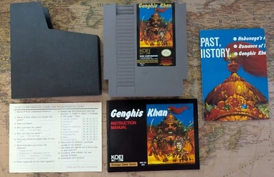 Genghis Khan NES CIB - Image 1 of 4