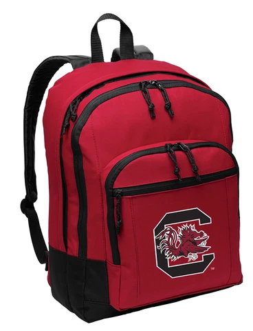 South Carolina Gamecocks Backpack RedQUALITY USC BACKPACKS BAG SCHOOL BAGS Cover