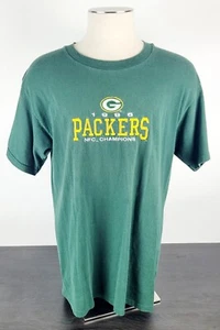 CAMISETA DE CAMPEONES NFC VINTAGE LEE SPORT BORDADA Green Bay PACKERS 1996 TALLA GRANDE - Imagen 1 de 5