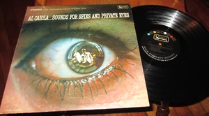 AL CAIOLA SOUNDS FOR SPIES & PRIVATE EYES LP NM US UNITED ARTISTS VINYL - Picture 1 of 4