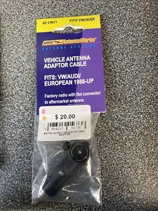 Metra 40-VW21 Aftermarket Antenna Connector for Select 88-2005 Audi/BMW/Mercedes - Picture 1 of 2