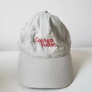 ConAgra Foods Hat Cap Strap Back Tan Adult OSFM Page & Tuttle Mens - Picture 1 of 10
