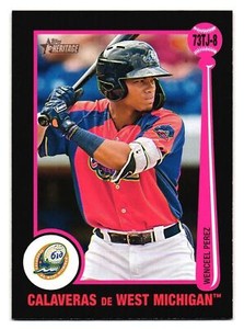 2022 Heritage Minors 1973 Tarjetas #73TJ-8 Wenceel Perez