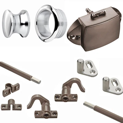 SOTECH Push-Lock Drehstangen-Schloss einseitig mit Druckknopf Caravan Möbeltür - Bild 1 von 4