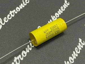 1pcs - CDE WPP 0.068uF (68nF) 630V 5% WPP6S68J Axial Film Capacitor - Picture 1 of 5