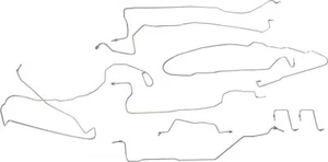 2003-2004 Chevrolet GMC Dorman 919-113 Stainless Steel Complete Brake Line Kit - Picture 1 of 3