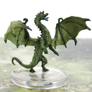 Wild Beyond Witchlight ~ CRADLEFALL #30 Icons the Realms D&D mini green dragon - Picture 1 of 3