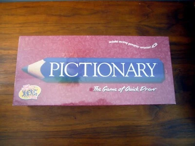 Pictionary Quick Draw 2000 sealed Hasbro Milton Bradley board game NIB - Image 1 of 3