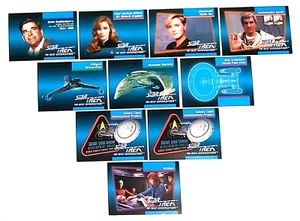 Star Trek: The Next Generation Lot of 10 Mint Base Cards / Impel 1992 - Picture 1 of 2