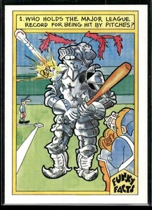 1976 Funky Sales Corp Funky Facts Baseball #1 Duck - Picture 1 of 2