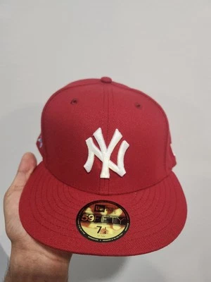 Кепка с нашивкой New Era 59Fifty New York Yankees World Series 1998 7 1/4 - Изображение 1 из 4