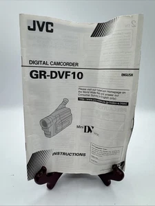 JVC GR-DVF10 ORIGINAL BETRIEBSANLEITUNG Englisch Digital Camcorder MiniDV - Bild 1 von 11