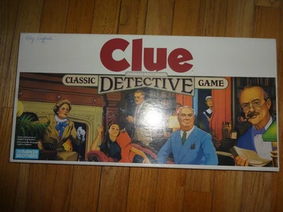 Vintage 1986 Parker Brothers Clue Classic Detective Game - Complete - Image 1 of 4