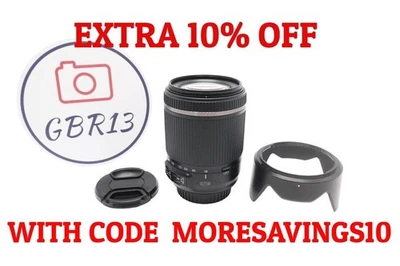 Tamron 18-200mm All-Around Lens F3.5-6.3 II VC Lens For Canon, Good REFURBISHED - Image 1 of 4