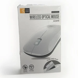 Case Logic Universal Wireless Optical Mouse 2.4 GHZ – Plug & Play New Open Box - Picture 1 of 5