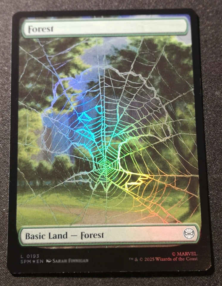Forest - Foil - Full Art - SPM - MTG - EN - NM - 0193 - Image 1 of 1