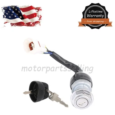 IGNITION SWITCH KEY UTV 400 500 700 800 On Dash For HiSUN MASSIMO YS TSC NEW - Image 1 of 4