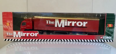 Corgi Volvo Curtainside Truck-The Mirror 1/64 mit OVP - Bild 1 von 4