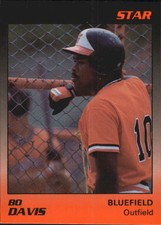 1989 Bluefield Orioles Star #7 Bo Davis
