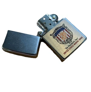 New In Box Zippo Lighter USMC United States Marine Band Bradford PA Vtg 1960s - Picture 1 of 8