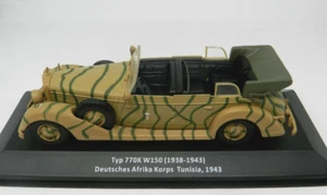 Coche militar Mercedes Benz TYP 770K W150 - Segunda Guerra Mundial WWII (1/43) - Imagen 1 de 5