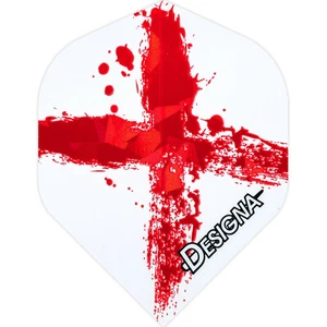 Hologram England Dart Flights - 5 Sets (15 Flights) Standard Shape - Picture 1 of 1