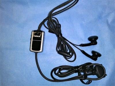 Genuine Nokia HS-23  Silver/Black In-Ear Stereo Headsets Nokia Hands free - Image 1 of 3