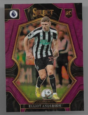 2022-23 Panini Select Premier League Mezzanine Purple Card: Elliot Anderson #135 - Image 1 of 2