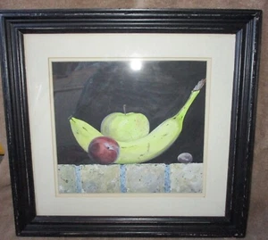 Original Robert Ruhmann Gouache/Acrylic Framed Still Life Painting - Picture 1 of 6
