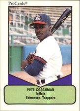 1990 ProCards AAA #98 Pete Coachman
