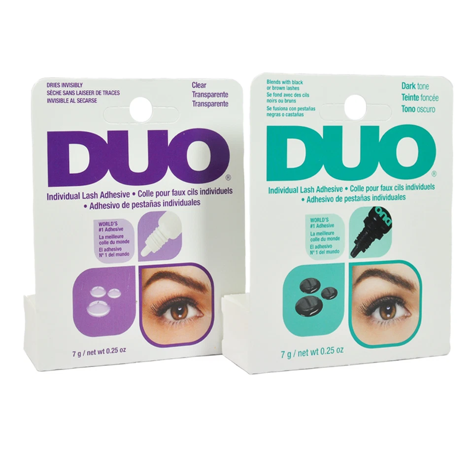 DUO Eyelash Adhesive For Individual Lashes Black/Clear 7g *Chose any 1* - Image 1 of 1