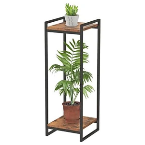 34" Tall Plant Stand Indoor, 2-Tier Modern Plant Shelf Corner Flower Pot Hold... - Picture 1 of 7