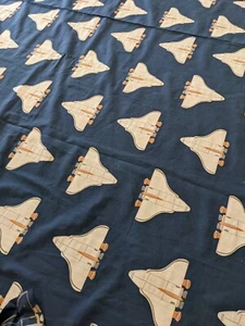 Harlequin Space Shuttle Fabric x2 Pieces - Picture 1 of 4