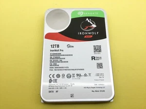 Seagate IronWolf Pro 12TB 7200RPM SATA 6Gb/s 3.5" NAS HDD ST12000NE0008 NEW - Picture 1 of 2