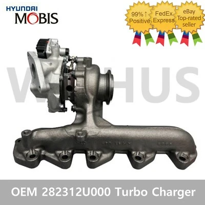 OEM 282312U000 Turbo Charger T-Charger 1.6 CRDi Diesel for Kia Sportage 2020~22 - Image 1 of 4