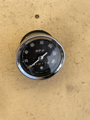 1969 suzuki t250 t350 speedometer oem - Image 1 of 3