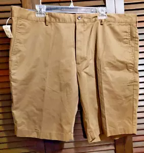 New NWT Men's Jos A Banks Tan Khaki Chino Shorts 1905 Sz 42R - Picture 1 of 2