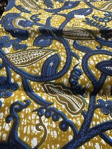 African Fabric Scraps/Strips/cotton DIY  12 pcs / Yardage Per Fabric 1 To 2yds