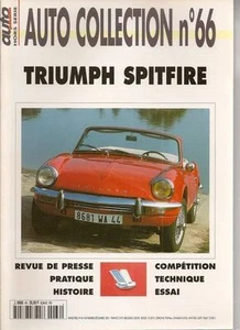 AUTO KONVOLUT 66 TRIUMPH SPITFIRE MK1 MK2 MK3 MK4 1500 - Bild 1 von 1