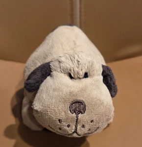 Pillow Pets Peewees Brown Puppy Dog Plush 2010 - Picture 1 of 5