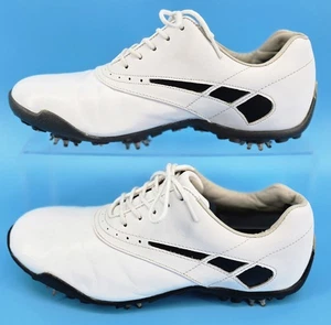 Scarpe da golf stringate Footjoy donna taglia 8,5M 97239 bianche collezione Lopro pelle - Foto 1 di 8