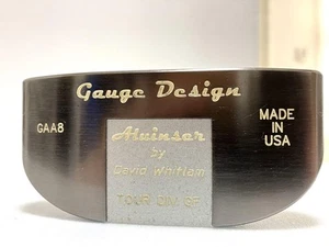 Gauge Design GAA8 Putter Gold's Factory Built 544g Center Shaft Mallet RH - Picture 1 of 12
