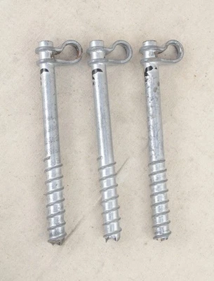 Tornillo de hielo tubular Salewa - Lote de 3 - Equipo de escalada en hielo Alemania vintage años 80 Foto 1 de 4